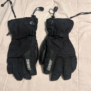 Swany Men's Black Insulated Gloves